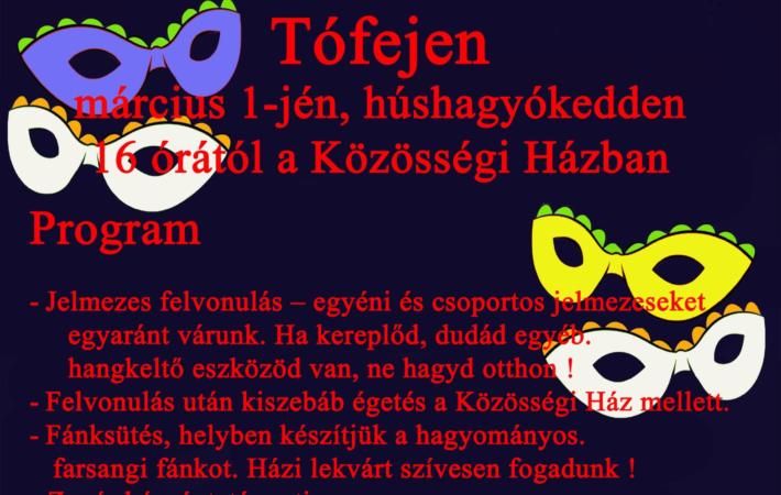 Falu farsang és télbúcsúztató