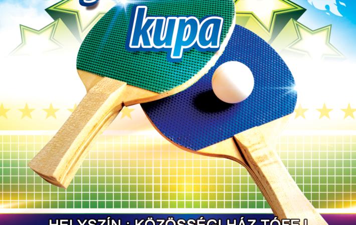 Tófeji asztalitenisz kupa