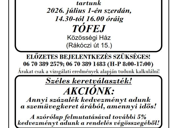 Látásvizsgálat